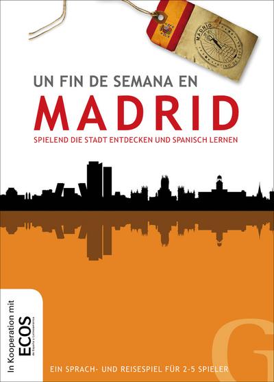 Hueber Verlag GmbH Un fin de Semana en Madrid: Spielend die Stadt entdecken und Spanisch Lernen / EIN Sprach- und Reisespiel für 2-5 Spieler