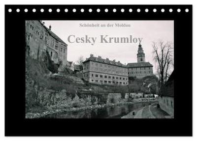 Schönheit an der Moldau - Cesky Krumlov (Tischkalender 2026 DIN A5 quer), CALVENDO Monatskalender