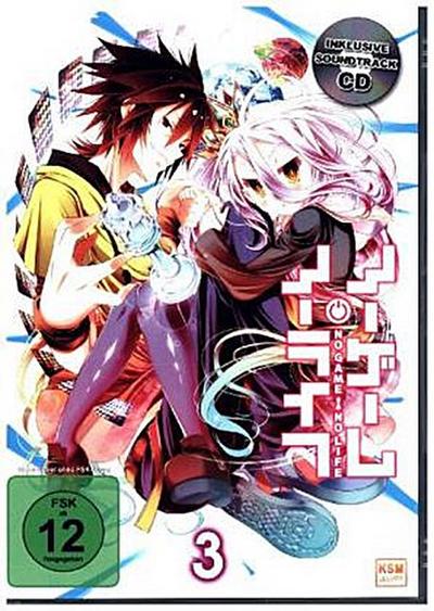 No Game No Life, 1 DVD u. 1 Audio-CD