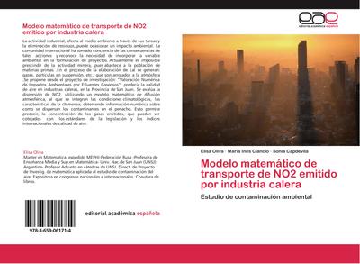 Modelo matemático de transporte de NO2 emitido por industria calera
