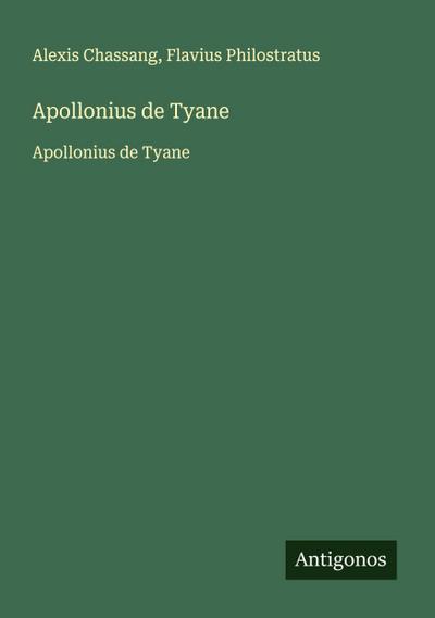 Apollonius de Tyane