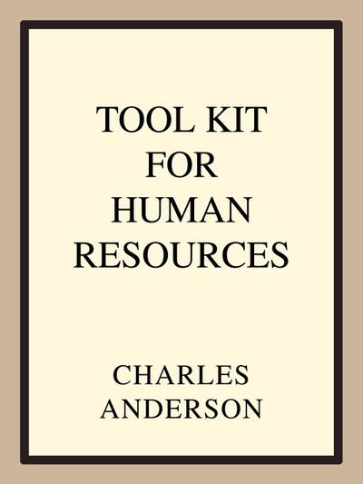 Tool Kit for Human Resources