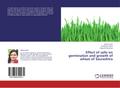 Effect of salts on germination and growth of wheat