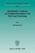 Quantitative Analysen zur Erfolgswirksamkeit von F