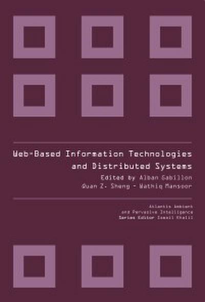 WEB-BASED INFORMATION TECHNOLOGIES AND DISTRIBUTED SYSTEMS