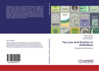 Tax Law and Practice in Zimbabwe
