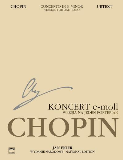 National Edition vol.13 A 13aConcerto in e minor op.11 for piano and orchestra