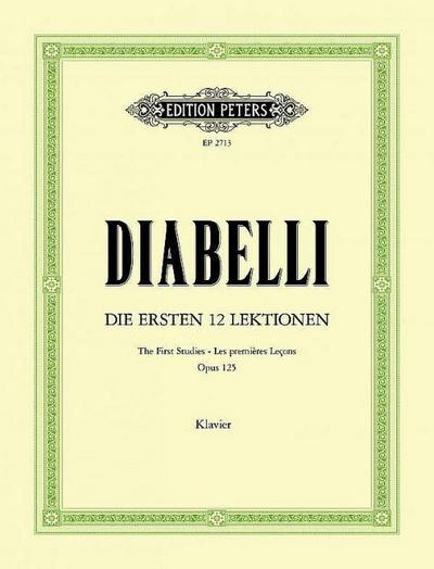 Die ersten Lektionen am Klavierfür Klavier