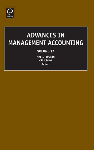 Advances in Management Accounting