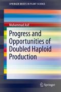 Progress and Opportunities of Doubled Haploid Prod