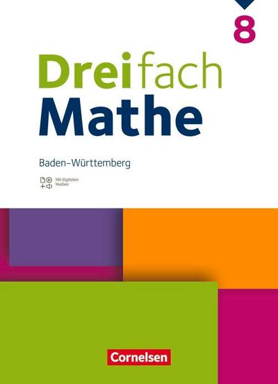 Dreifach Mathe 8. Schuljahr - Baden-Württemberg - Schulbuch