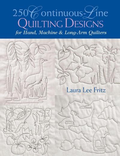 250 Continuous-Line Quilting Designs - Print on Demand Edition