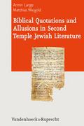 Biblical Quotations and Allusions in Second Temple