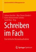 Schreiben im Fach