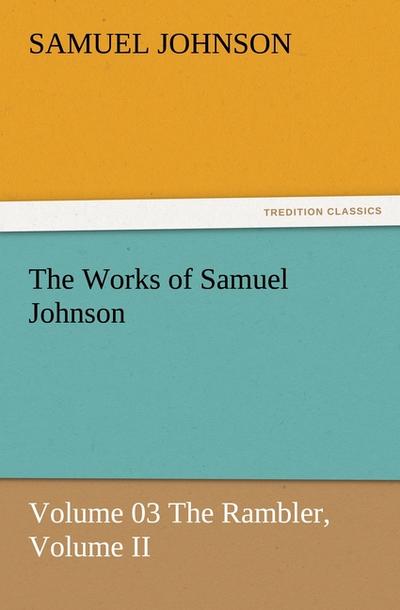 The Works of Samuel Johnson 3