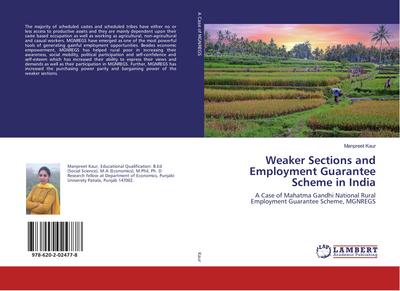 Weaker Sections and Employment Guarantee Scheme in India