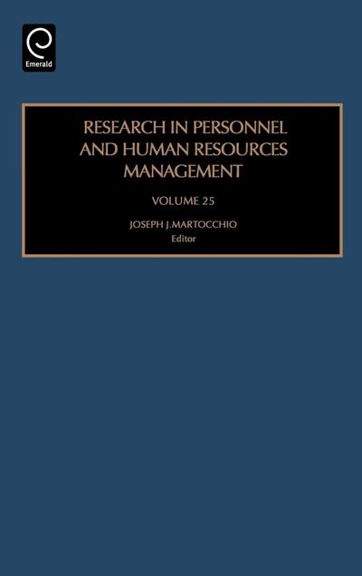Research in Personnel and Human Resources Management