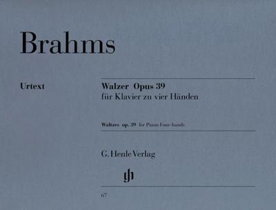 Brahms, Johannes - Walzer op. 39