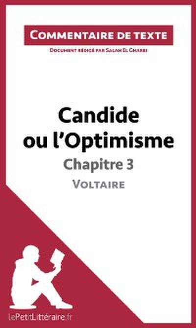 Candide ou l’Optimisme de Voltaire - Chapitre 3