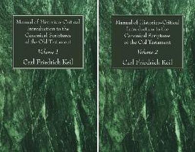 Manual of Historico-Critical Introduction to the Canonical Scriptures of the Old Testament
