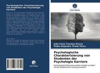 Psychologische Charakterisierung von Studenten der Psychologie Karriere
