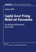 Capital Asset Pricing Model mit Konsumtion