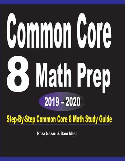 Common Core 8  Math Prep  2019 - 2020