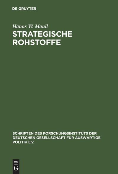 Strategische Rohstoffe