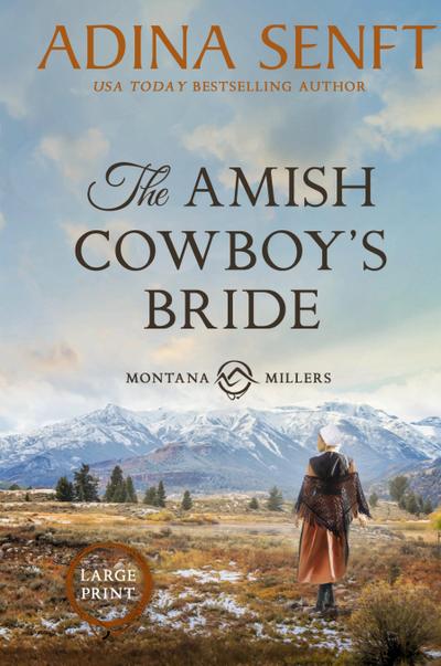 The Amish Cowboy’s Bride (Large Print Hardcover)
