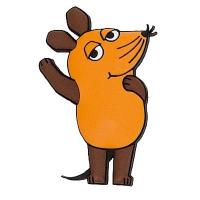 3D-Magnet ’Die Maus’