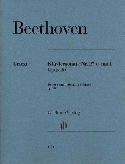 Klaviersonate Nr. 27 e-moll Opus 90 