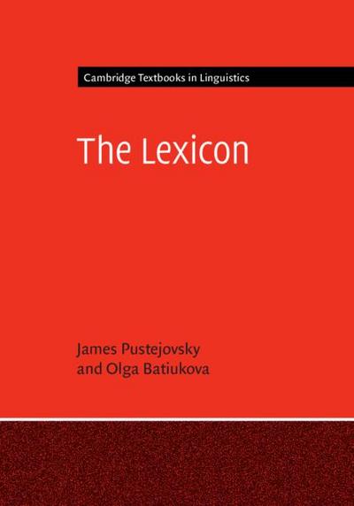 The Lexicon (Cambridge Textbooks in Linguistics)