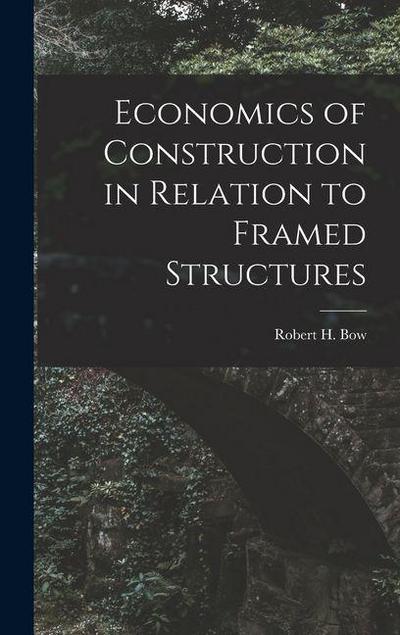 Economics of Construction in Relation to Framed Structures