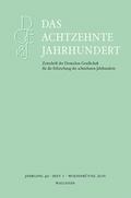 Das achtzehnte Jahrhundert (Das achtzehnte Jahrhundert - Zeitschrift der Deutschen Gesellschaft für die Erforschung des achtzehnten Jahrhunderts)