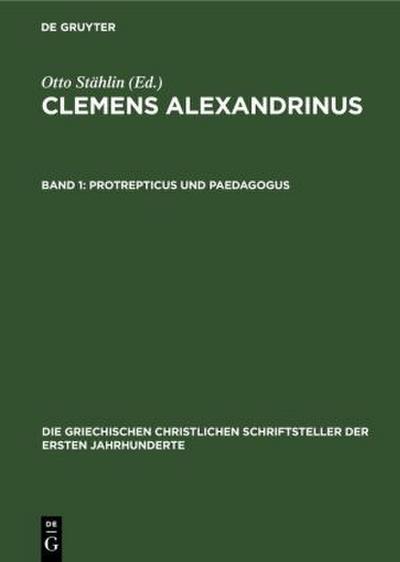 Protrepticus und Paedagogus