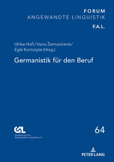 Germanistik für den Beruf
