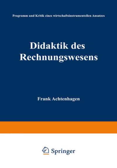 Didaktik des Rechnungswesens