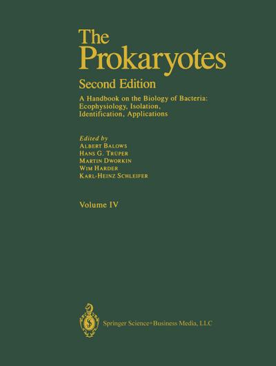 The Prokaryotes