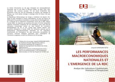 LES PERFORMANCES MACROECONOMIQUES NATIONALES ET L’EMERGENCE DE LA RDC