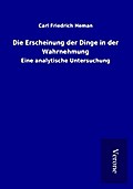 Die Erscheinung der Dinge in der Wahrnehmung