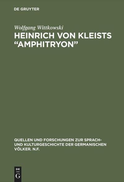 Heinrich von Kleists "Amphitryon"