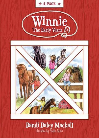 Winnie the Early Years 4-Pack: Horse Gentler in Training / A Horse’s Best Friend / Lucky for Winnie / Homesick Horse