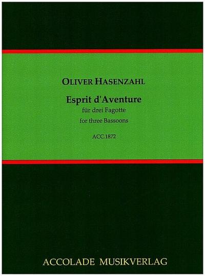 Esprit d’Aventurefür 3 Fagotte