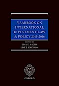 Yearbook on International Investment Law & Policy 2015-2016