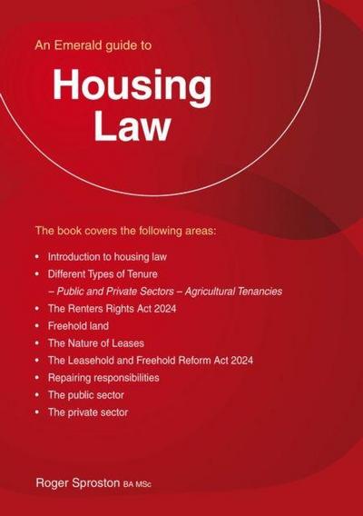 An Emerald Guide to Housing Law