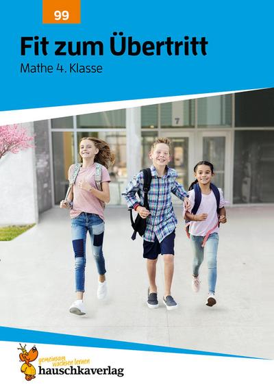 Fit zum Übertritt - Mathe 4. Klasse, A4- Heft