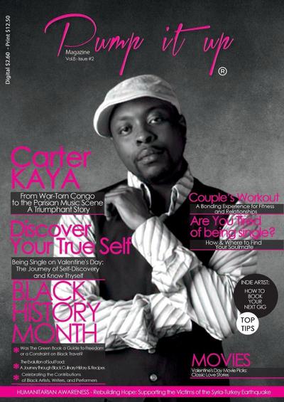 Pump it up Magazine - Carter Kaya - From War-Torn Congo  to the Parisian Music Scene  A Triumphant Story!