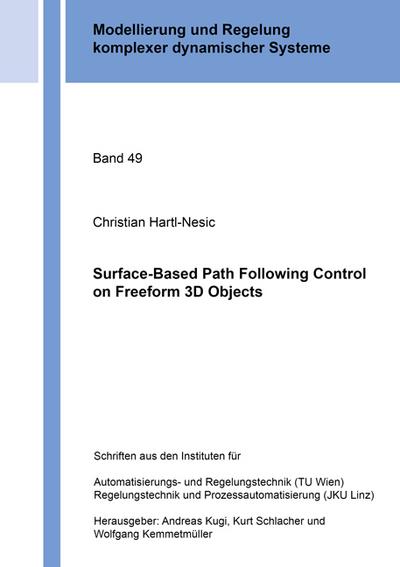 Surface-Based Path Following Control on Freeform 3D Objects