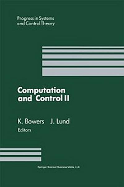 Computation and Control II