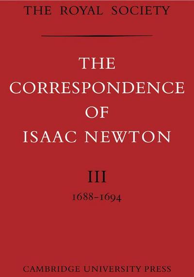 The Correspondence of Isaac Newton